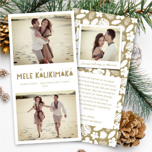Mele Kalikimaka Glow 2 Foto Collage Weihnachten