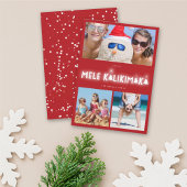 Mele Kalikimaka Glow 3 Foto Collage Weihnachten