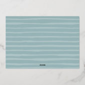 Mele Kalikimaka | Hawaii-Foto Folien Feiertagskarte (Rückseite)