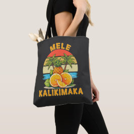 Mele Kalikimaka Hawaii Frohe Weihnachten Tasche