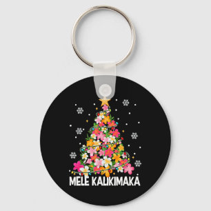 Mele Kalikimaka Hawaii Hawaii WeihnachtsWeihnachts Schlüsselanhänger