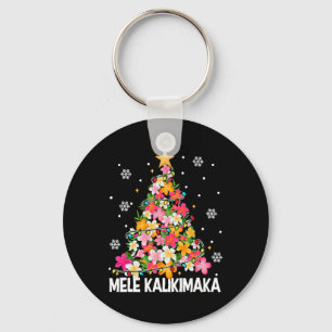 Mele Kalikimaka Hawaii Hawaii WeihnachtsWeihnachts Schlüsselanhänger