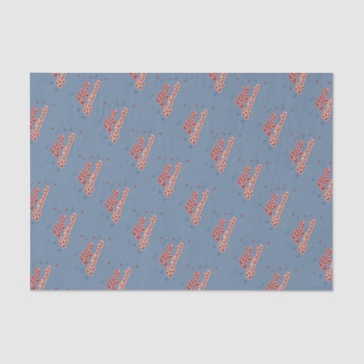 Mele Kalikimaka Hawaii Weihnachts-Tissue Paper Seidenpapier (Vorderseite)