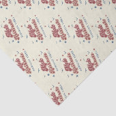 Mele Kalikimaka Hawaii Weihnachts-Tissue Paper Seidenpapier (Ausschnitt)