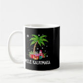 Mele Kalikimaka Hawaiian Christmas Palm Tree Famil Kaffeetasse (Links)