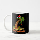 Mele Kalikimaka Hawaiian Christmas Palm Trees Kaffeetasse (Links)