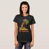Mele Kalikimaka Hawaiian Christmas Palm Trees T-Shirt (Vorne ganz)