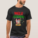 Mele Kalikimaka Hawaiian Christmas Santa Surfing P T-Shirt<br><div class="desc">Mele Kalikimaka Hawaiianische Weihnachtsliefer Palmen</div>