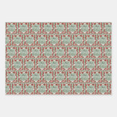 Mele Kalikimaka Hawaiian Floral Gift Wrap Geschenkpapier Set (Vorderseite 2)