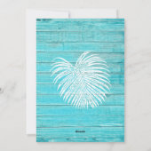 Mele Kalikimaka Hawaiian Foto Weihnachtskarte Feiertagskarte (Rückseite)