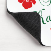 Mele Kalikimaka ~ Hawaiian Frohe Weihnachten Mousepad (Ecke)