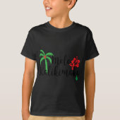 Mele Kalikimaka Hawaiian Happy Christmas T-Shirt (Vorderseite)