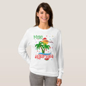 Mele Kalikimaka Hawaiian Merry Christmas Aloha  T-Shirt (Vorne ganz)