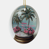 Mele Kalikimaka Hawaiian Personalisiert Ornament (Rechts)