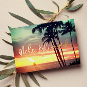 Mele Kalikimaka Hawaiian Sunset Corporate