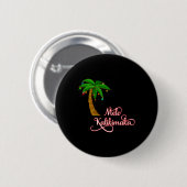 Mele Kalikimaka Hawaiian Sweat for Christmas Button (Vorne & Hinten)