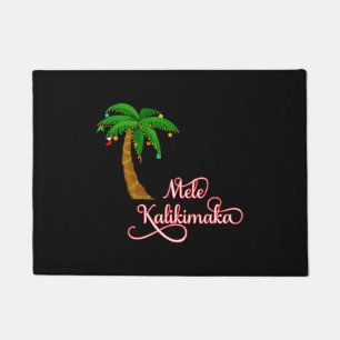 Mele Kalikimaka Hawaiian Sweat for Christmas Fußmatte