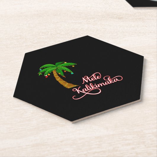 Mele Kalikimaka Hawaiian Sweat for Christmas Untersetzer (angewinkelt)