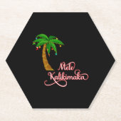 Mele Kalikimaka Hawaiian Sweat for Christmas Untersetzer (Vorderseite)