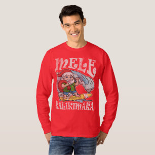 Mele Kalikimaka Hawaiianer-Weihnachten T-Shirt