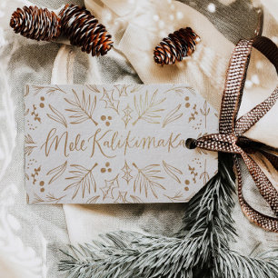 Mele Kalikimaka Hawaiianische Weihnachts-Geschenka Geschenkanhänger