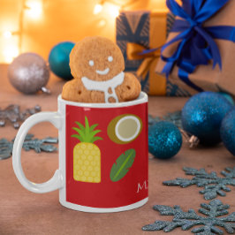 Mele Kalikimaka Hawaiianische Weihnachtszeit-Tasse Kaffeetasse