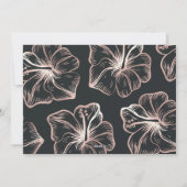 Mele Kalikimaka | Hawaiianisches Foto Feiertagskarte (Rückseite)