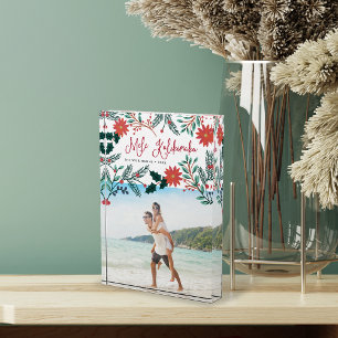 Mele Kalikimaka   Hawaiianisches WeihnachtsFoto Fotoblock