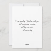 Mele Kalikimaka Hawaiin Feiertagskarte (Rückseite)