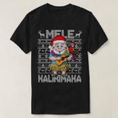 Mele Kalikimaka Hawiian Christmas Santa T-Shirt (Design vorne)
