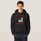 Mele Kalikimaka Kaliki Llama im Weihnachtslicht H Hoodie (Vorne ganz)