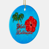 Mele Kalikimaka Keramikornament (Rechts)