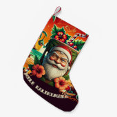 Mele Kalikimaka Kleiner Weihnachtsstrumpf (Vorderansicht (hängend))