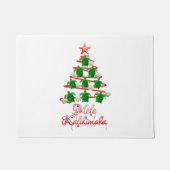 Mele Kalikimaka-Meeresschildkröten Fußmatte (Vorderseite)