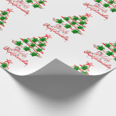 Mele Kalikimaka-Meeresschildkröten Geschenkpapier (Ecke)