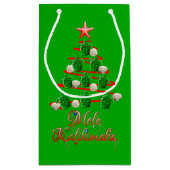 Mele Kalikimaka Meeresschildkröten Kleine Geschenktüte (Rückseite)