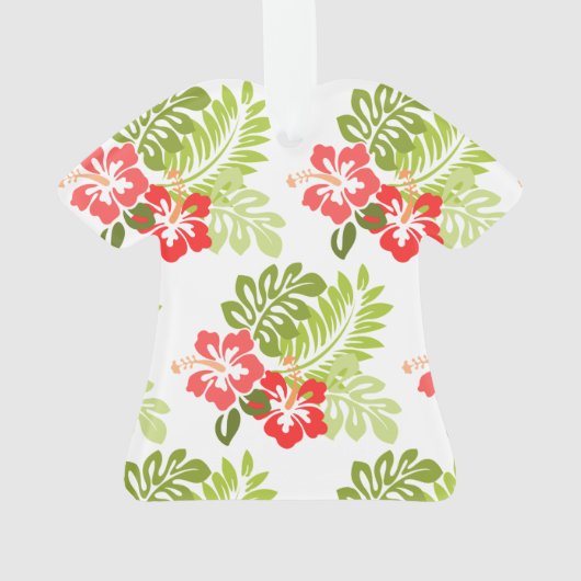 Mele Kalikimaka Merry Christmas Hawaii Keepake Ornament (Rückseite)