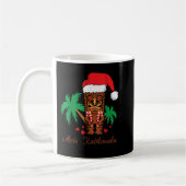 Mele Kalikimaka Merry Christmas Hawaiian Tiki Kaffeetasse (Links)