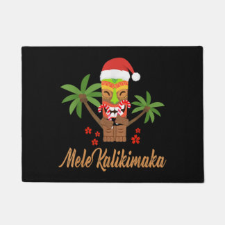Mele Kalikimaka Merry Christmas Hawaiian Xmas Gift Fußmatte