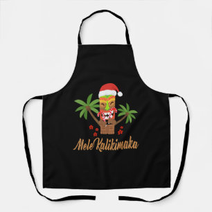 Mele Kalikimaka Merry Christmas Hawaiian Xmas Gift Schürze