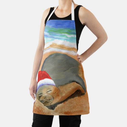 Mele Kalikimaka Mönch Siegel Schürze (InSitu)