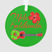Mele Kalikimaka Ornament (Rückseite)