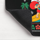 Mele Kalikimaka Pajamas Santa Hawaii Ugly Christma Mousepad (Ecke)