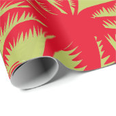 Mele Kalikimaka Palm Tree Geschenkpapier (Rolleneckpunkt)