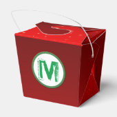 Mele Kalikimaka Palme Tree für Weihnachten Geschenkschachtel (Rückseite)