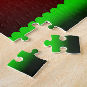 Mele Kalikimaka Palme Tree für Weihnachten Puzzle (Seite)