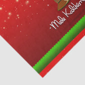 Mele Kalikimaka Palme Tree für Weihnachten Seidenpapier (Ausschnitt)