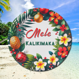 Mele Kalikimaka Pappteller