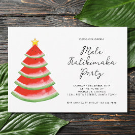 Mele Kalikimaka-Party Einladung