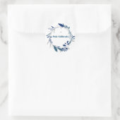 Mele Kalikimaka Runder Aufkleber (Tasche)